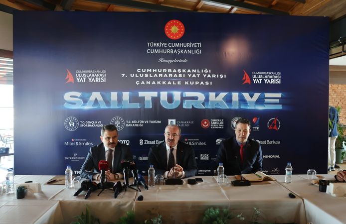 Cumhurbaşkanlığı 7. Uluslararası Yat Yarışları Çanakkale etabıyla mücadeleyle başlıyor