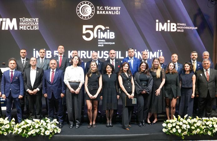 İMİB 50'nci yılında başarılı ihracatçılar ödüllendirildi