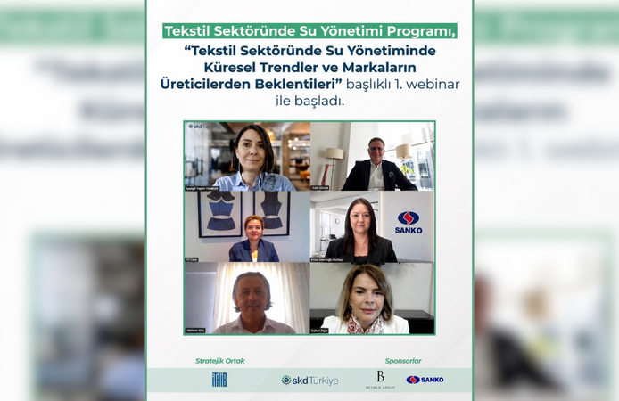 Tekstil Sektöründe Su Yönetimi Programı İlk Webinarı ile Başladı!
