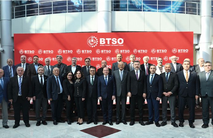 BTSO Başkanı Özer Matlı’dan Yoğun Görüşme Trafiği