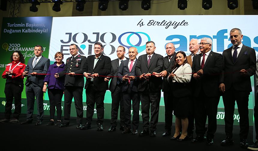 JOJO Caravanport Antalya ve ANFAŞ Expo Fuarı ziyaretçilerine kapılarını açtı