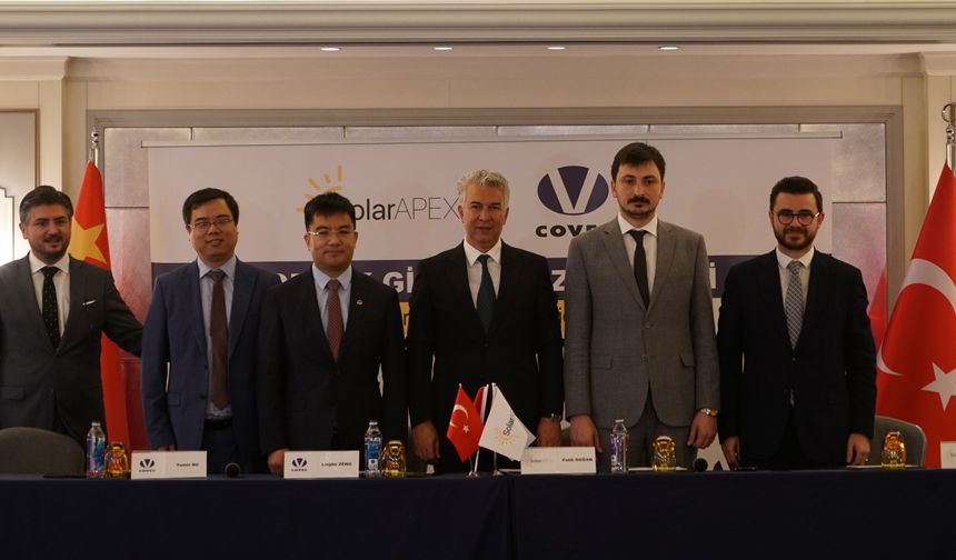 SolarAPEX ve COVEC ortaklığı Türkiye'de güneş enerjisi projelerini güçlendirecek