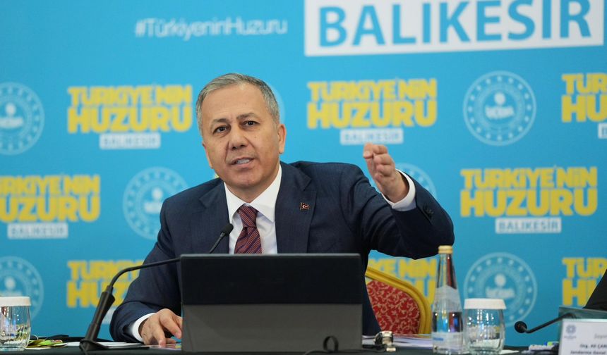 Bakan Yerlikaya: 47 ilde gerçekleştirilen eylemlerde 235 şüpheli gözaltına alındı