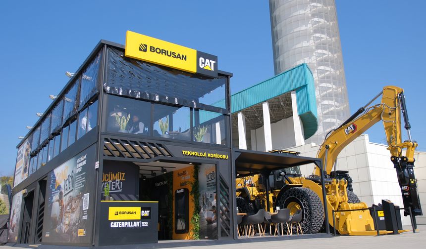 Borusan Cat, Marble İzmir 2025’te güç, verimlilik ve sürdürülebilirliği bir arada sergiledi