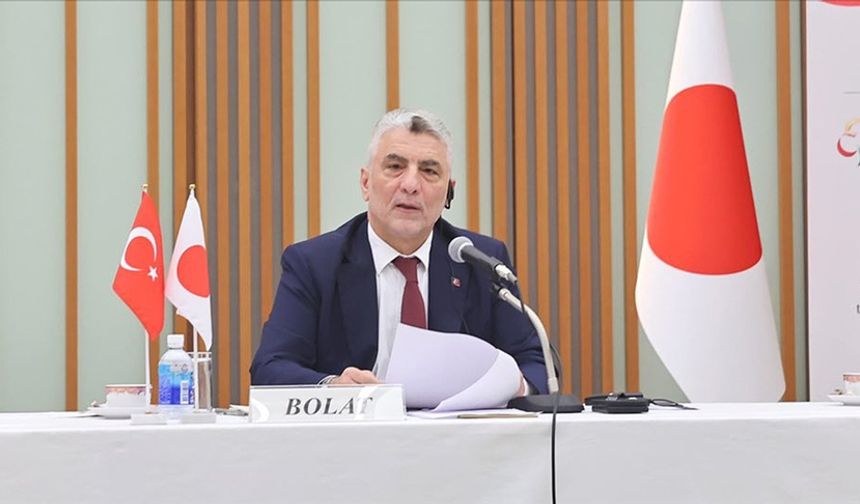 Bolat: Türkiye-Japonya Ekonomik Ortaklığı 'Kazan-Kazan' Modeli Olacak