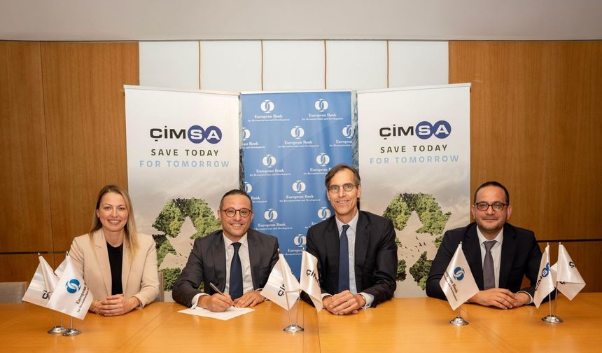 Çimsa’ya EBRD’den 50 Milyon Euro Yeşil Destek