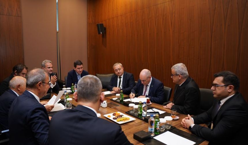 TÜRKÇİMENTO ve Azerbaycan Çimento Üreticileri Birliği’nden net sıfır odaklı iş birliği