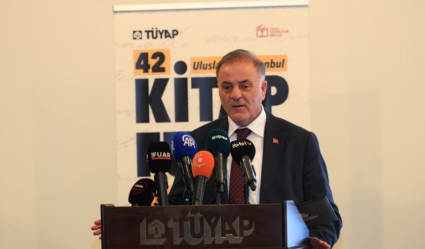 İBB Başkan Vekili Nuri Aslan, "İstanbul Kitap Fuarı kent kültürü açısından güçlü bir süreklilik örneği"