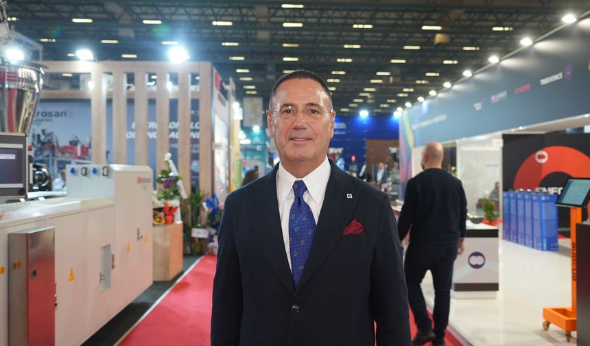 TÜYAP Genel Müdürü İlhan Ersözlü. "Plast Eurasia 80 bin ziyaretçi hedefliyor"