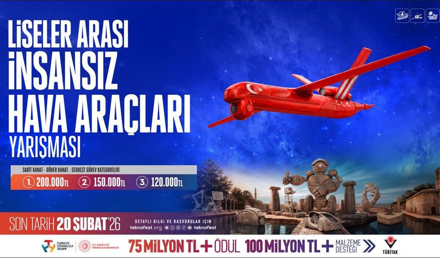 TEKNOFEST 2026 İHA yarışmaları için başvurular başladı
