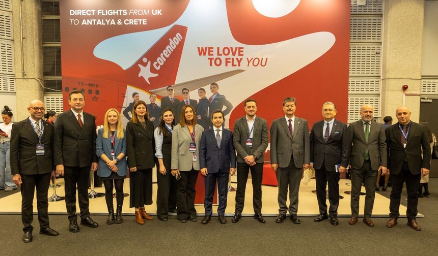 3. ALZ Londra Uluslararası Sağlık Turizmi Fuarı’na Corendon Airlines’tan sponsorluk desteği