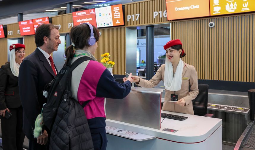 Emirates, İstanbul Havalimanı’nda otizm dostu seyahat için önemli bir adım attı