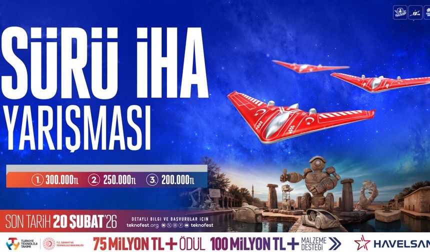TEKNOFEST Sürü İHA Yarışması başvuruları başladı