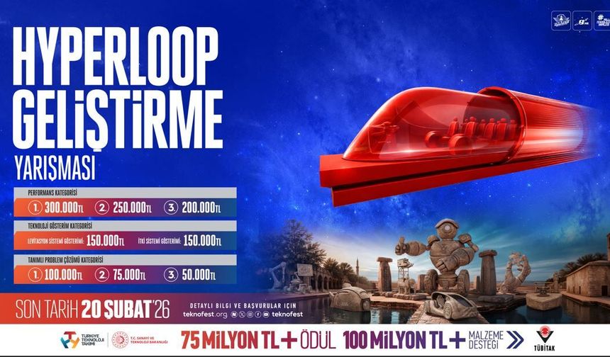 TEKNOFEST Hyperloop Yarışmasıyla ulaşımda yeni dönem