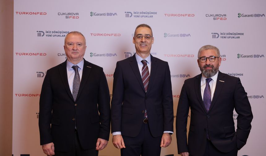 TÜRKONFED ve Garanti BBVA, Adana’daki KOBİ’leri ikiz dönüşümle buluşturdu