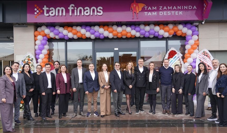 Tam Finans Küçükçekmece şubesiyle İstanbul'daki hizmet noktası sayısını artırdı