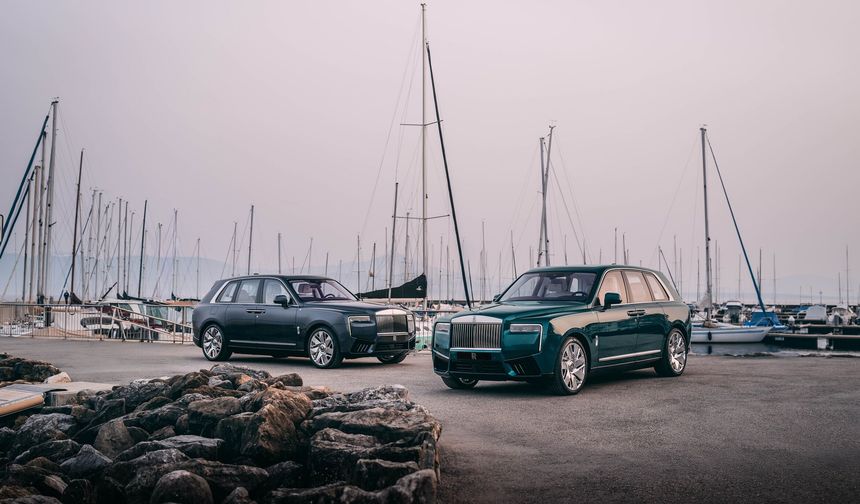 Rolls-Royce Cullinan Yachting denizcilikten ilham alan özel Bespoke tasarım