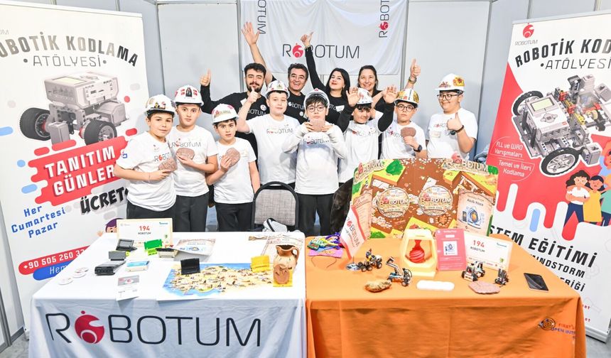 FIRST LEGO League Ulusal Turnuvası Fuar İzmir'de başladı