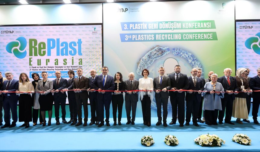 RePlast Eurasia 2026 kapılarını açtı: Geri dönüşüm sektörü İstanbul’da buluştu