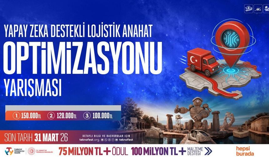 TEKNOFEST’te lojistikte verimlilik için yenilikçi çözümler aranıyor