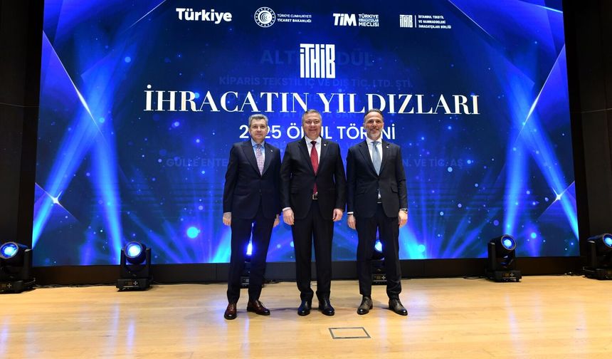 Tekstil sektörünün başarılı ihracatçıları ödüllendirildi