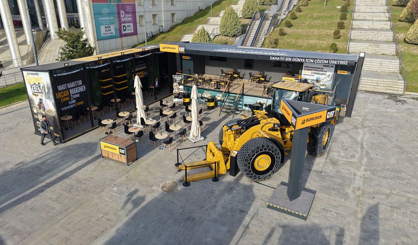 Borusan Cat, Marble İzmir 2026’da Doğal Taş Sektörüne Özel Çözümlerini Sergiledi