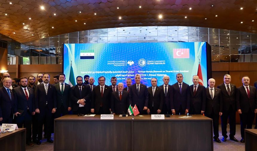 Bakan Bolat:“Türkiye ile Suriye arasındaki ekonomik iş birliği artık kurumsal bir zemine oturuyor”
