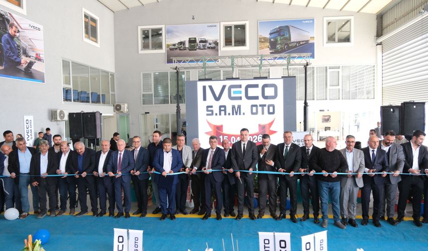 S.A.M. Otomotiv’den Hatay’da Yeni IVECO Servis Yatırımı