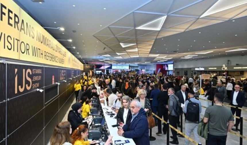 IJS Istanbul Jewelry Show, kapılarını açtı