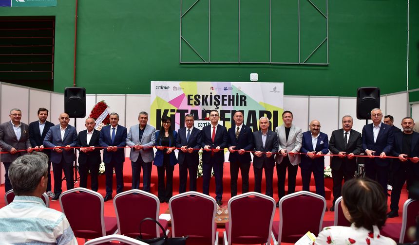 Eskişehir 5. Kitap Fuarı Tüyap’ta Kapılarını Açtı