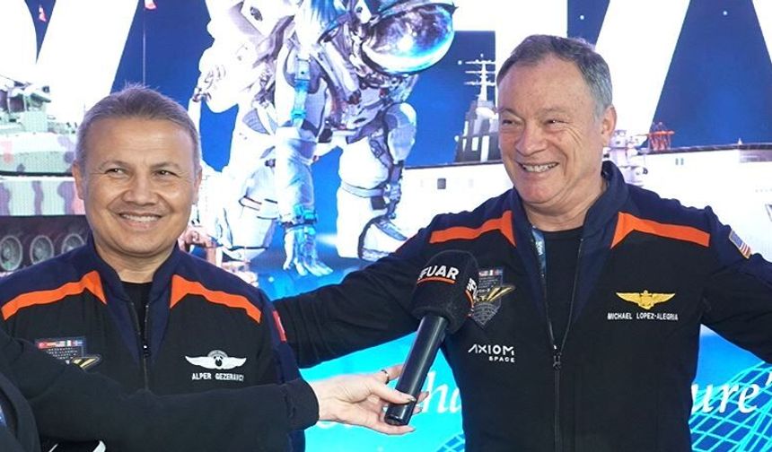 Alper Gezeravcı ve Michael Lopez-Alegria SAHA 2026’da konuştu