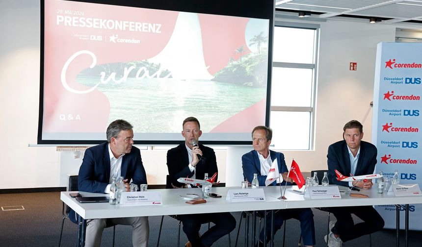 Corendon Airlines, Düsseldorf–Curaçao Direkt Uçuşlarını Başlatıyor