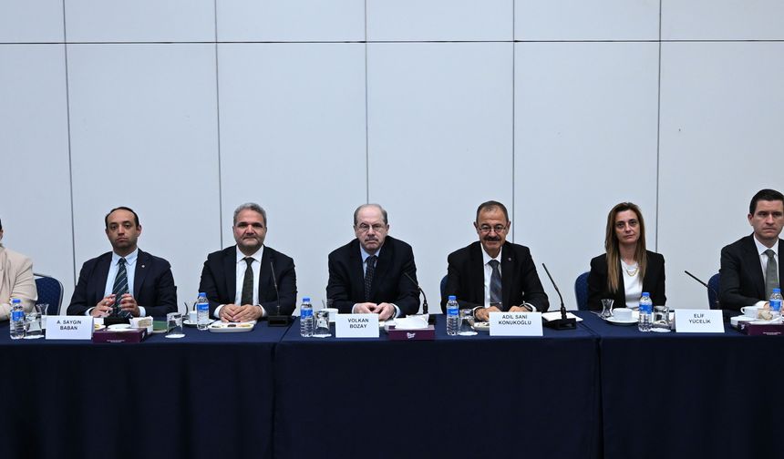 TOBB Çimento ve Çimento Ürünleri Meclisi Başkanlığına Adil Sani Konukoğlu Seçildi