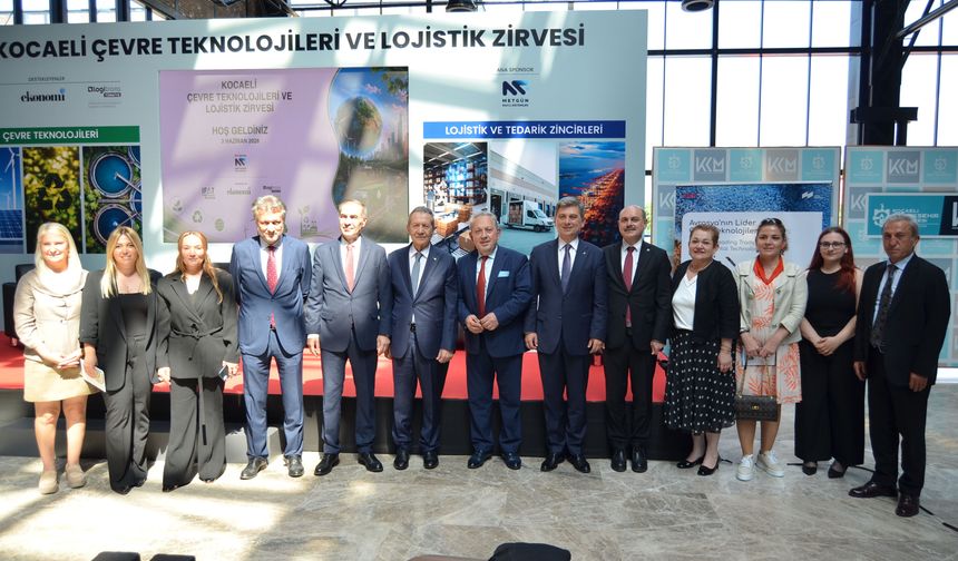 Kocaeli’de Çevre Teknolojileri ve Lojistik Sektörü Ortak Gelecek Vizyonunda Buluştu