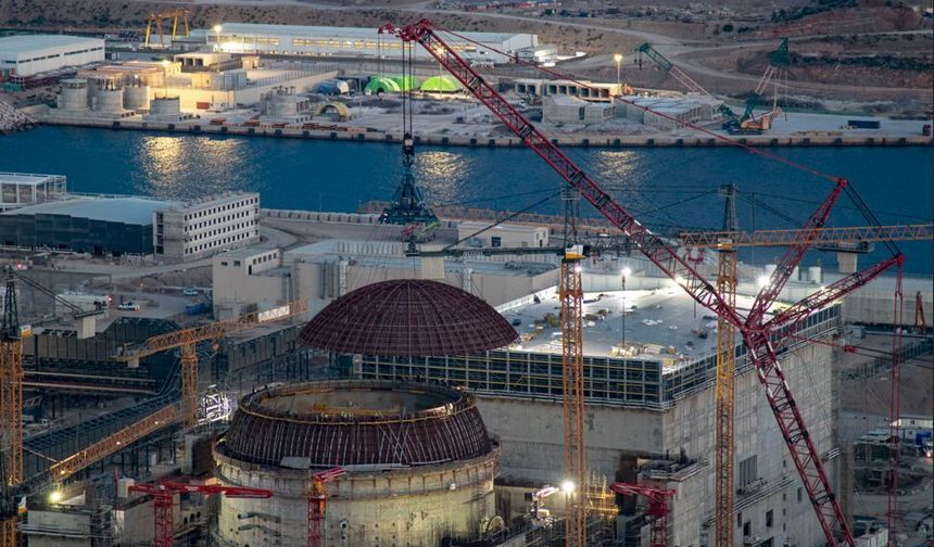 Akkuyu NGS’nin 2. Güç Ünitesinde Reaktör Binasının Sızdırmazlık Alanı Tamamlandı