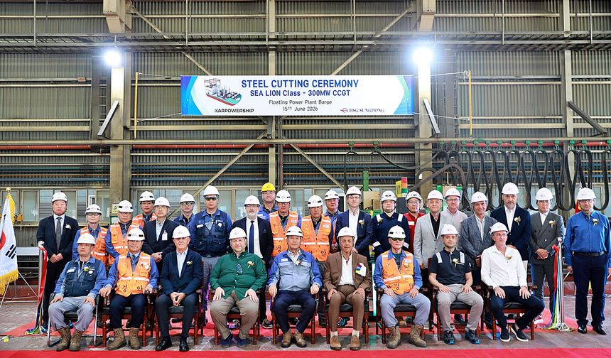 Karadeniz Holding, Yeni Nesil Sea Lion Powership Projesini Başlattı