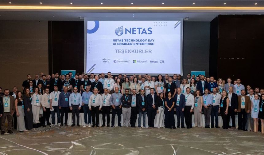 Netaş Technology Day 2026'da yapay zeka, kurumsal dönüşümün yeni ekseni olarak ele alındı