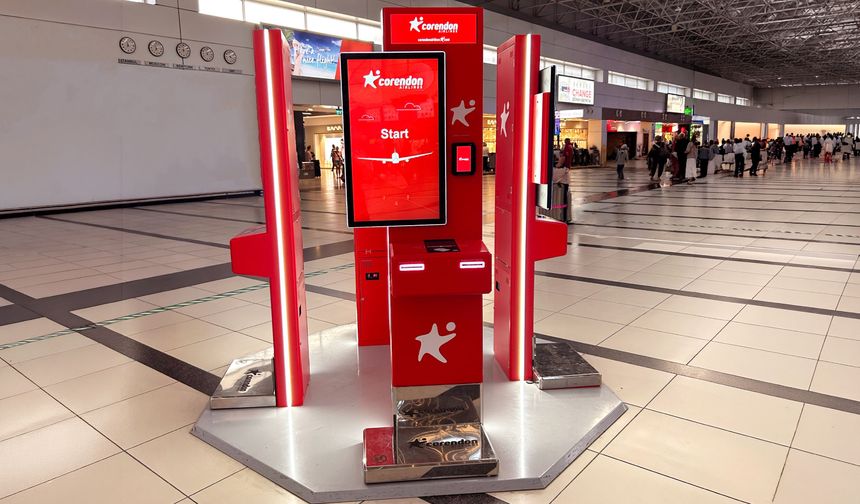 Corendon Airlines'tan havalimanlarında dijital dönüşümü güçlendiren uygulama