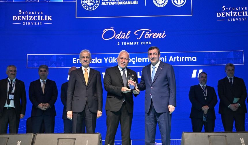 Tosyalı İskenderun Limanı’na Yük Elleçleme Artışı Ödülü