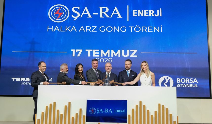 ŞA-RA Enerji BİST'te işlem görmeye başladı
