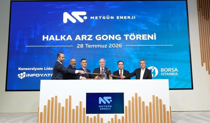 Borsa İstanbul’da gong Metgün Enerji için çaldı