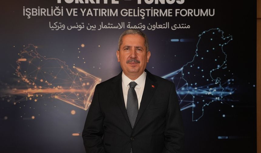 Ticaret Bakan Yardımcısı Mahmut Gürcan, "Tunus ve Türkiye arasında ticaret hacmini üst seviyeye çıkaracağız"