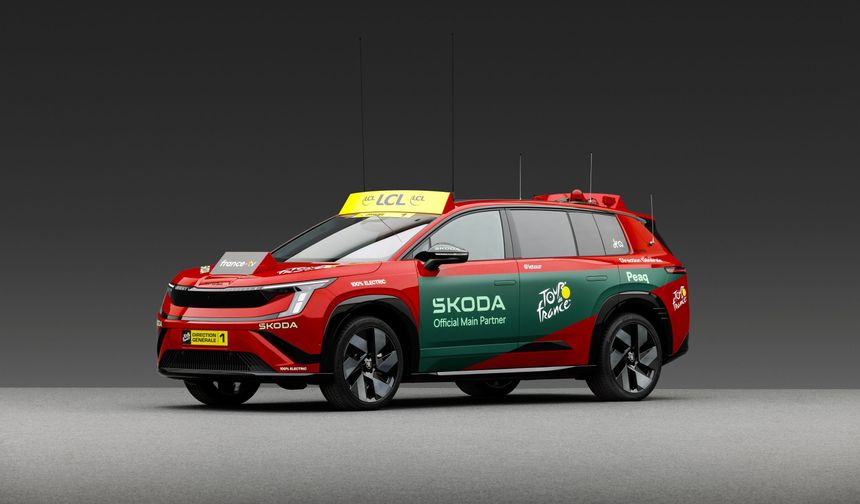 Škoda, Tour de France Sahnesinde Yeni Elektrikli Modellerini Tanıtıyor