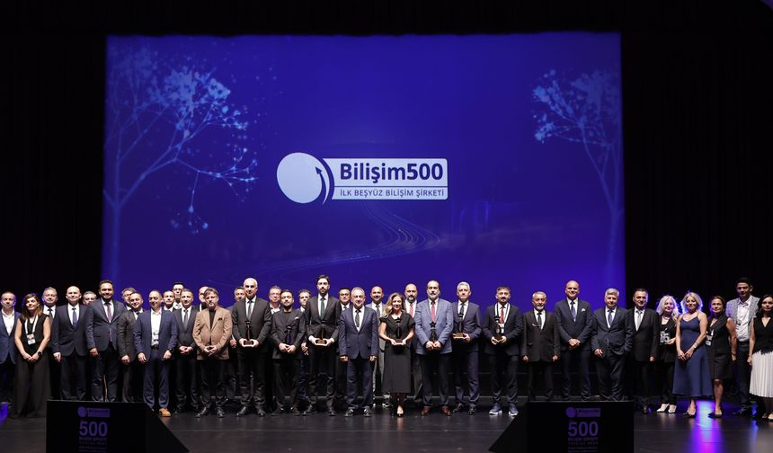 Bilişim 500 araştırması açıklandı: Sektör 1,6 trilyon TL'lik büyüklüğe ulaştı