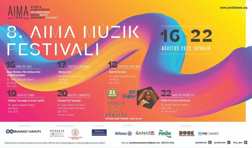AIMA Müzik Festivali Başlıyor