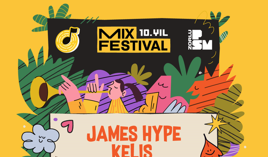"Çok Sesli Festival" MIX Festival 10. Yaşını Kutluyor