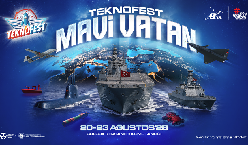 Rotamız TEKNOFEST Mavi Vatan