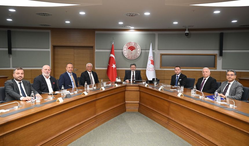 İKMİB’den Bakan Yumaklı’ya ziyaret: Sulama altyapısında yerli üretim vurgusu
