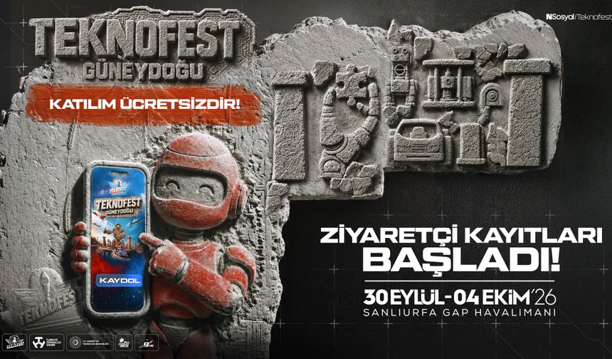 TEKNOFEST Güneydoğu Ziyaretçi Kayıtları Başladı!