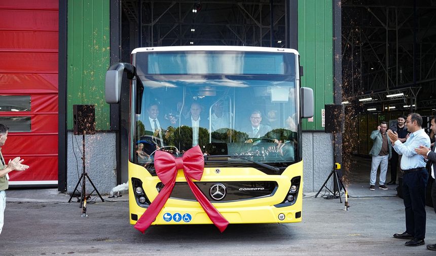 Otokar’da, Daimler Buses ve Mercedes-Benz Türk için Mercedes-Benz Conecto’nun Seri Üretimi Başladı